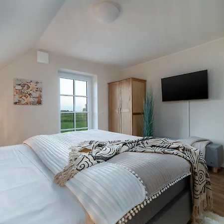 Luxurioeses Ferienhaus Sansibar Mit Sauna & Whirlwanne In Ruhiger Lage Bei St Peter-Ording Holiday home Osterhever