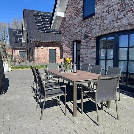 Luxurioeses Ferienhaus Sansibar Mit Sauna & Whirlwanne In Ruhiger Lage Bei St Peter-Ording Holiday home