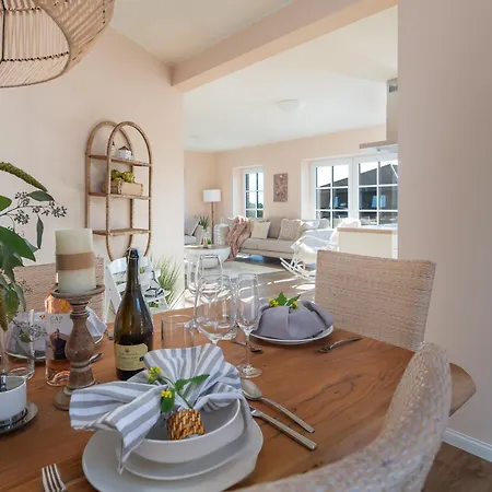 Luxurioeses Ferienhaus Sansibar Mit Sauna & Whirlwanne In Ruhiger Lage Bei St Peter-Ording * Osterhever